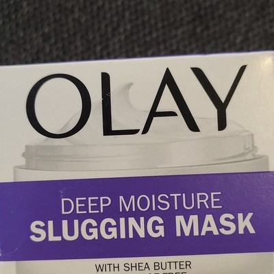 Olay Deep Moisture Slugging Hydrating Face/Neck Mask w/ Niacinamide & Shea