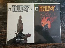 Hellboy The Island #1?2 Complete Set (2005) Dark Horse Mike Mignola Full Run
