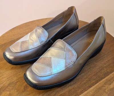 Hotter Women's US EXF Wide Fit Faith II Slip-On Leather Shoes