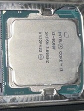 Intel Core i3-9100F Processor 9th Gen 3.6GHz SRF6N Core i3 9th Gen CPU + COOLER