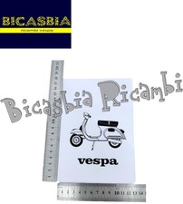 21496 - TASCA PORTA DOCUMENTI BIANCA VESPA 125 ET3 - PRIMAVERA