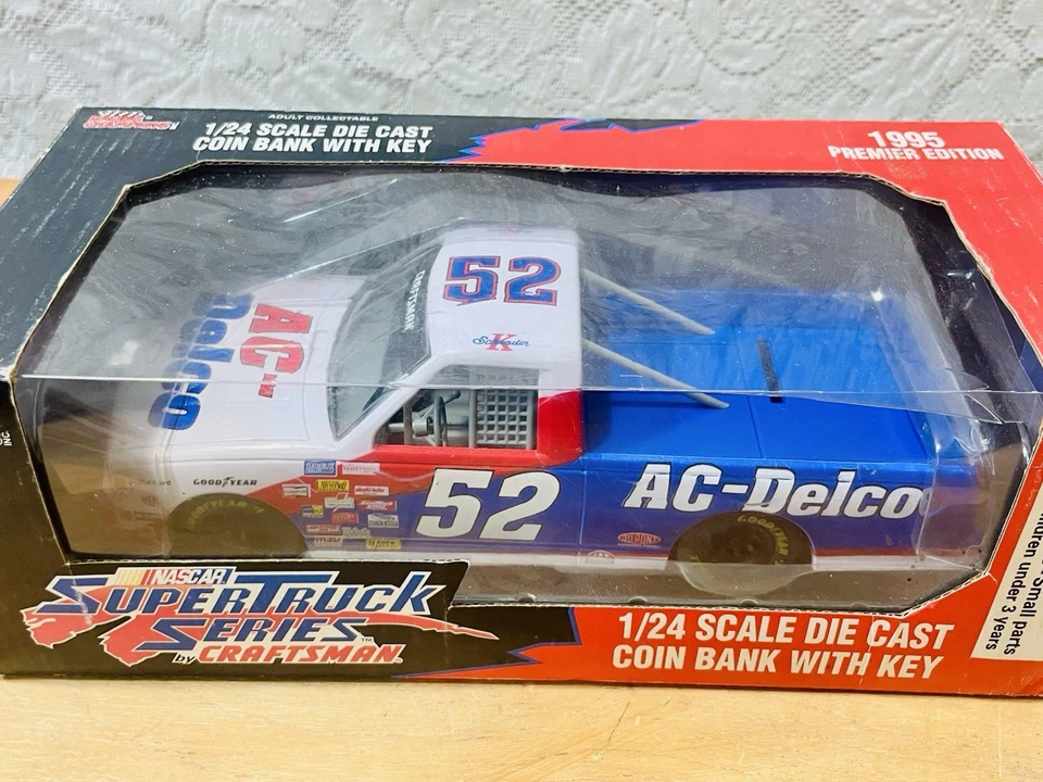 Ken Schrader #52 AC Delco 1995 Chevrolet Race Truck NASCAR 1:24 NEW - Image 2 of 3