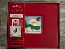 HALLMARK INSTANT SCRAPBOOK PICTURE ALBUM NEW ACID FREE CHRISTMAS