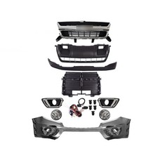 For 2015-2020 Chevrolet Colorado Front Bumper Body Kitsgrille Shutter Wo Motor