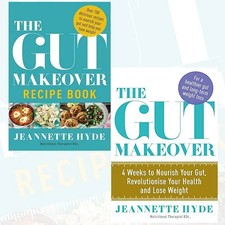 The Gut Makeover 2 Books Collection Set By Jeannette Hyde - Rec | Jeannette Hyde