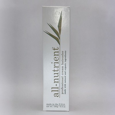 All-Nutrient Natural Organic Permanent Cream Hair Color 8IC BRLNT INTNS COP BLND