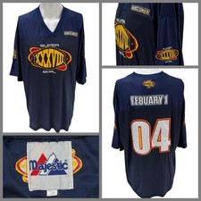 Vintage Majestic Super Bowl XXXVIII Jersey Size 58 Houston 2004 NFL Football YGI