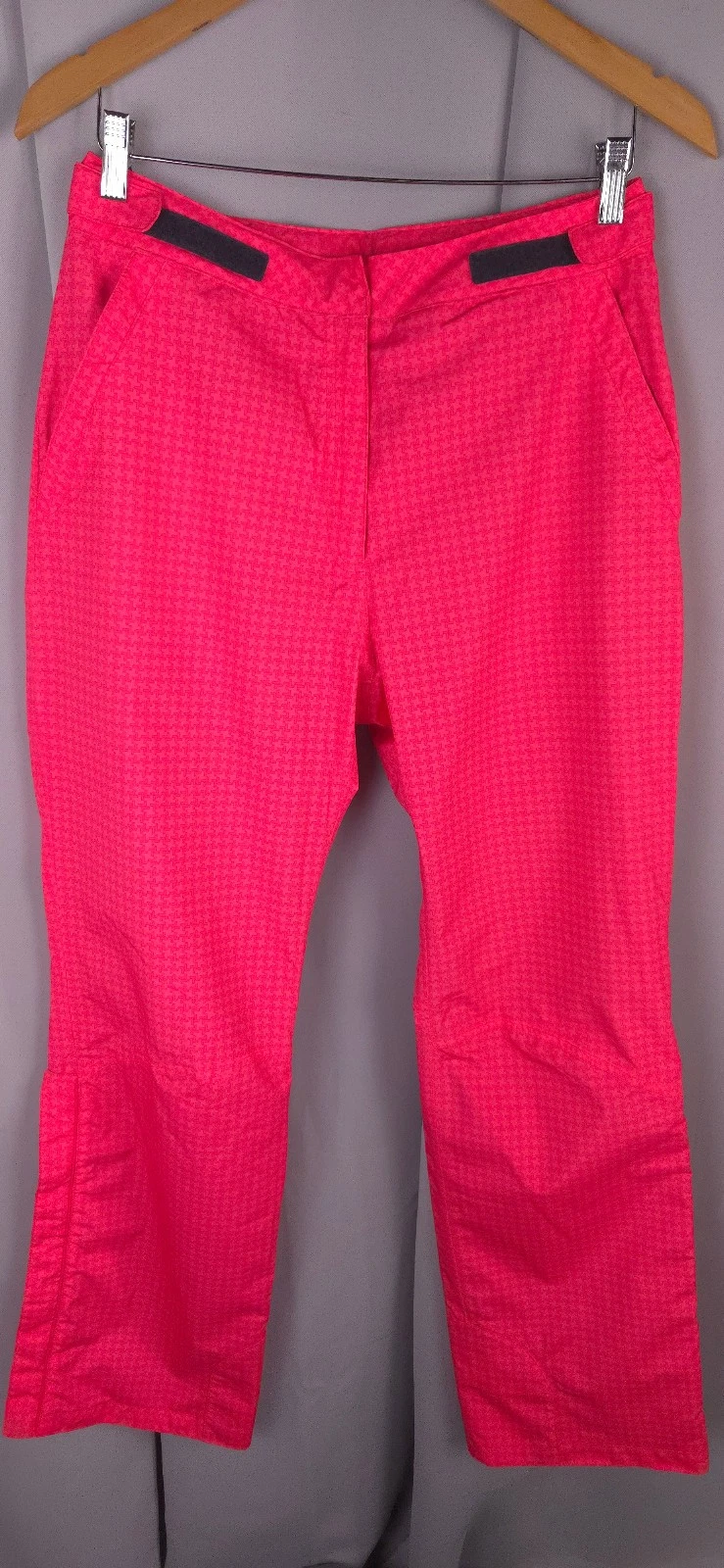 Sunice Typhoon Pants Womens M Neon Waterproof Golf Rain Outdoor Shell Lined