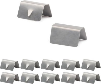 12 PCS Stainless Steel Wind Deflector Clips for HEKO G3 - Durable & Secure