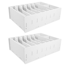 2 Pcs Spardose Für Bargeld Kleiner Geldorganizer Schreibtisch-Geldorganisator