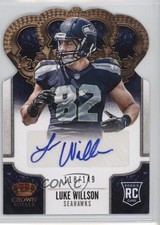 2013 Crown Royale Retail Bronze Die-Cut Signatures 118/149 Luke Willson Auto fm0
