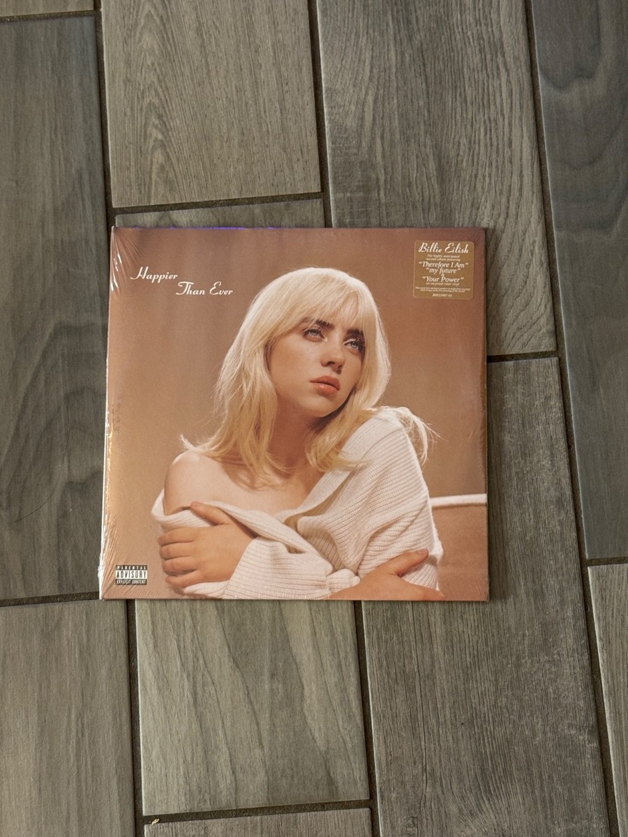 Billie Eilish & GUCCI - Happier Than Ever Vinyl Box & Nail