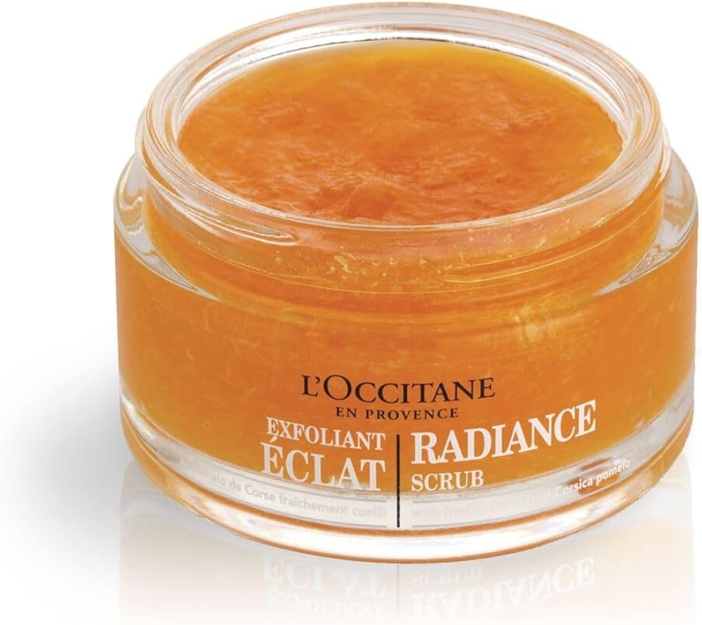 L'Occitane En Provence Radiance Face Scrub 75 ml Exfoliating Mask NIB Sealed