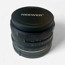 Neewer 35mm F1.7 Large Aperture APS-C Manual Focus Prime Fixed Camera Lens