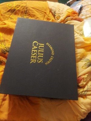 Julius Caeser Diamond Crown Empty box with dust bag