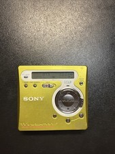 Sony Walkman MZ-R700 MiniDisc Recorder MDLP Yellow - MD , Tested, Excellent Co