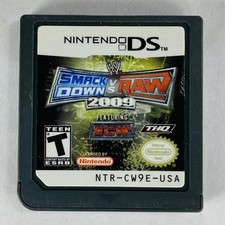 Nintendo DS WWE SmackDown vs. Raw 2009 Featuring ECW Untested Cartridge Only