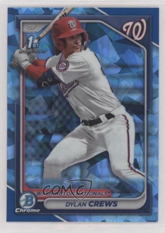2024 Bowman Sapphire Edition Chrome Prospects Dylan Crews #BCP-23 1ha9