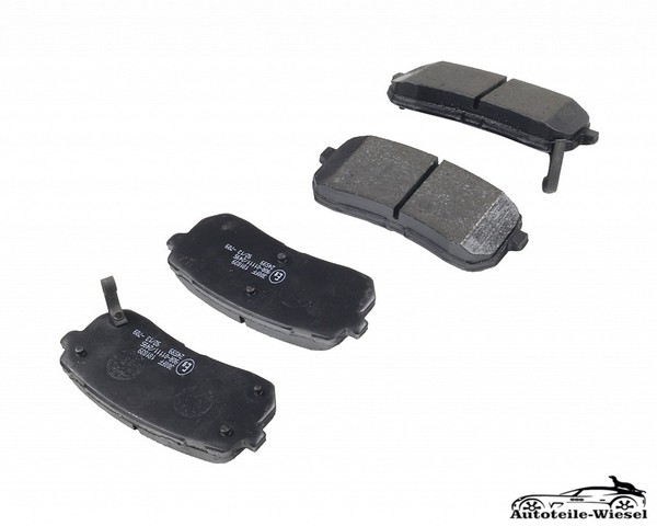 Bremsbelagsatz Mando-System Hinten FüR Hyundai Ix55 H-1 Cargo Travel Ab 99->-image