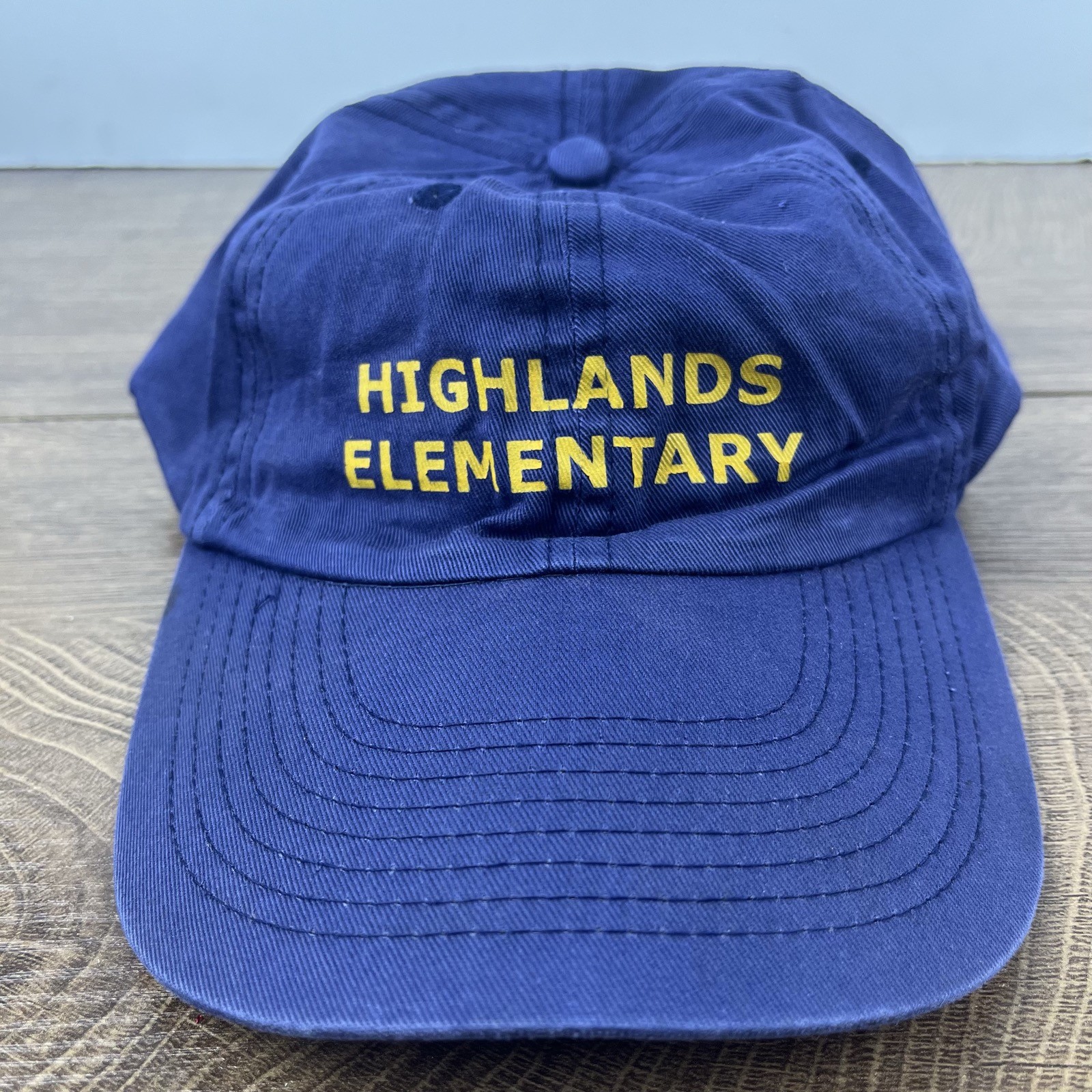 Highlands Elementary Snapback Hat Blue Adjustable… - image 4