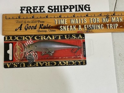 LUCKY CRAFT POINTER 95 5/8OZ GHOST MINNOW COLOR SLOW SUSPENDING JERKBAIT NOS