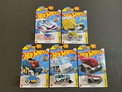 2024 Hot Wheels HW Fast Foodie Factory Sealed Complete Set w - Main Image