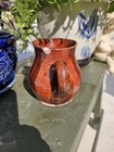 VERY EARLY REDWARE CREAMER OR PITCHER — photo 5
