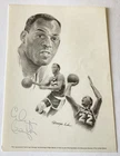 ELGIN BAYLOR LOS ANGELES LAKERS PERSONALLY AUTOGRAPHED SIGNED LITHOGRAPH