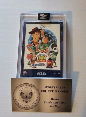 2025 Topps Now Disney Toy Story 30th Anniversary Collectors Card