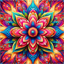 5D Diamond Painting Kits for Adults, Mandala Diamond Art Kits for Beginners - DI
