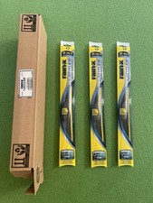 3 Pack Rain-x Latitude 2-in-1 Water Repellent 17 Wiper Blades All Season