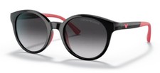 Occhiali da sole EMPORIO ARMANI JUNIOR EA4185 50178G 47 Shiny Black Grey