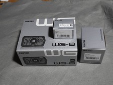 Pentax WG-8 Black Waterproof Camera with Spare Battery  Charger Used