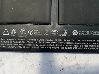 Genuine Original OEM Battery For MacBook Air 11 for sale online | eBay