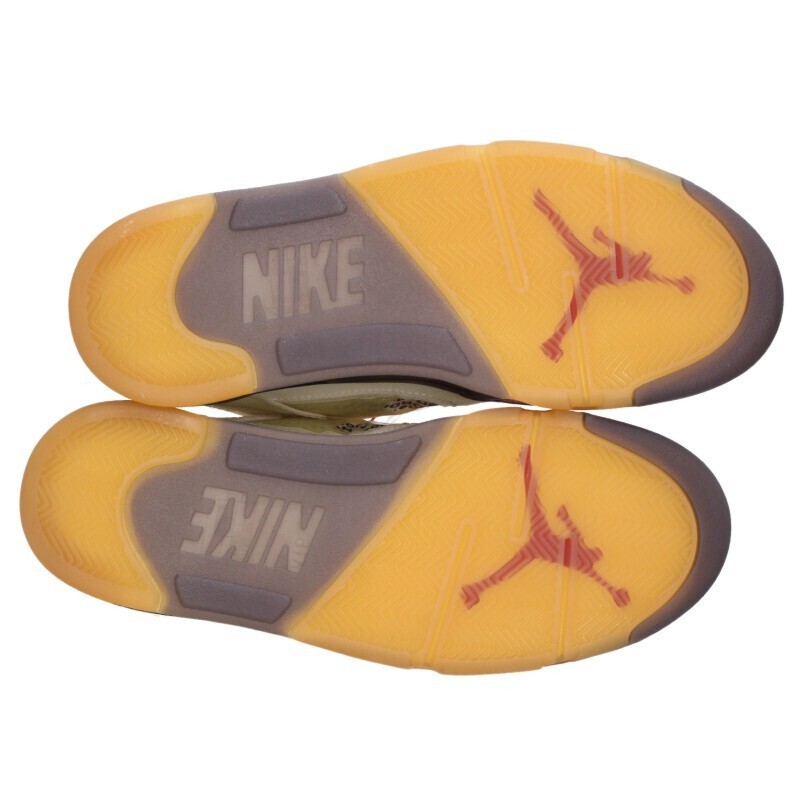 Nike Off White  29cm AIR JORDAN 5 SAIL DH8565 100 thumbnail 3