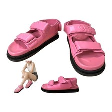 Jimmy Choo Sandal US 7 EU 37 Pink Leather