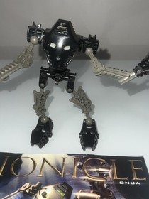 Vintage Lego Bionicle Technic 8532 Onua - Complete with Manual