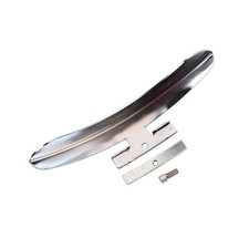 Zinc Alloy Banjo Armrest Single Leg Banjo Replacement Parts Plated HA15 Silver 