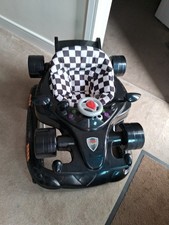 3 in 1 Racing Car Baby Walker Foldable, Transformable with Lights and Music