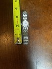 Rare Pink Dial Seiko Women’s Silver Tone Quartz Oval Watch SS Bracelet see dsc. — photo 7