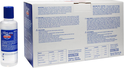 plus Preservative-Free Contact Lens Saline 120Ml (4 Fl. Oz.) 12 Pack