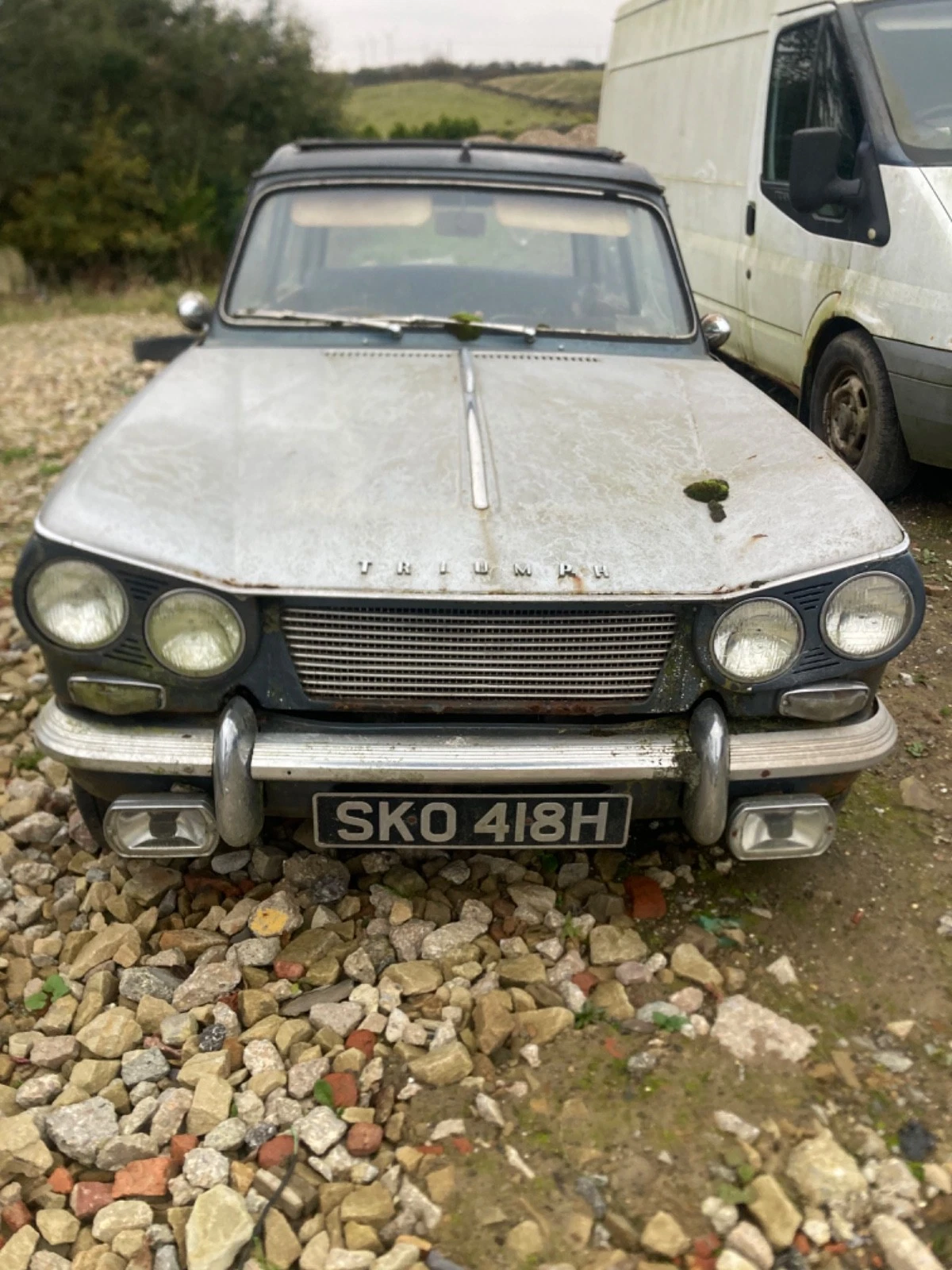 1969 Triumph Herald Project Car Barn Find Ready For Restoration 1969 Triumph Herald Project Car Barn Find Ready For Restoration