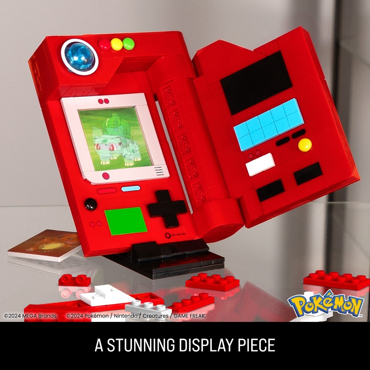 MEGA Pokemon: Kanto Region Pokedex with 5 Cards -For Collectors