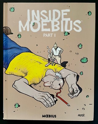 ★TOUT INSIDE MOEBIUS  メビウス Inside Moebius vol 1 Hardcover Jean Girard Oversized Dark Horse