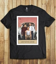 Los Vatos Locos T-Shirt Loteria edition Blood In Blood Out rare collectible new