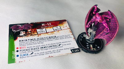 HorrorClix Mi-Go #089 Silber Selten Figur Modell Vintage Horror Clix