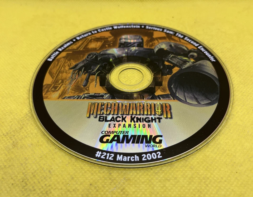 📦 MechWarrior 4: Black Knight Expansion (PC  CD-ROM, 2002, Demo Disc, CGW) - Image 3 of 4