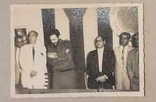 FIDEL CASTRO at Official Function - Historic 1959 Original Silver Gelatin Photo