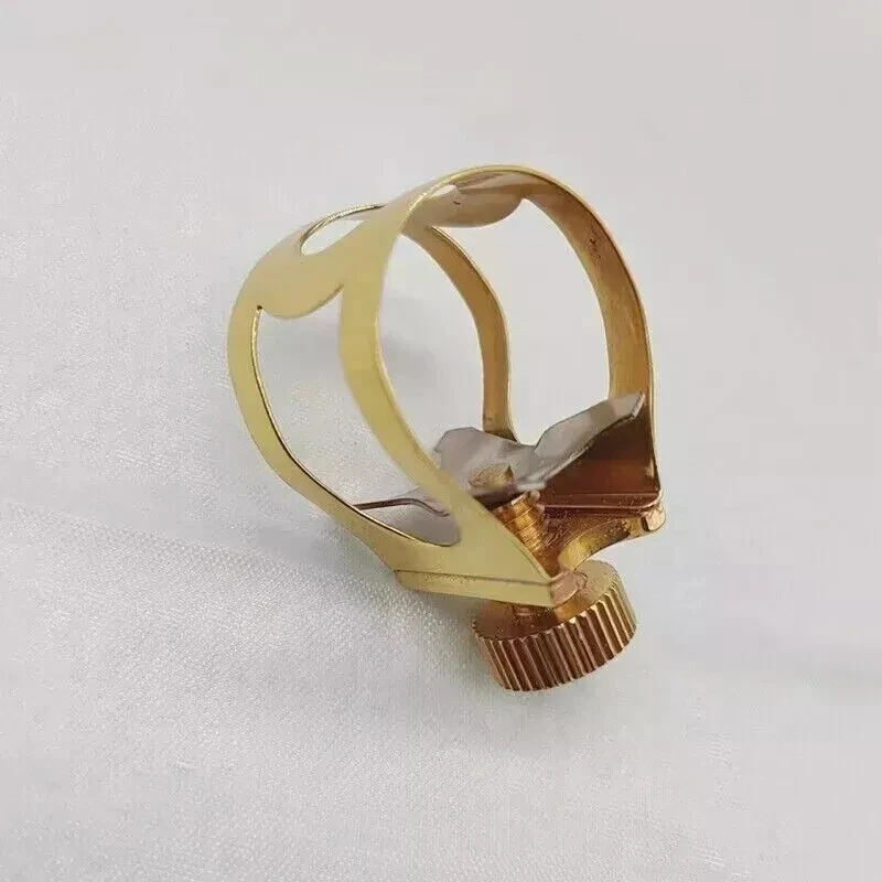 EXIMIOUSMALL Handmade Stainless Steel Alto Saxophone Ligature for Metal Mouthpiece 2025 NEW