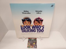 Look Who's Talking Too  Laserdisc LD Nice Shape NOT DVD